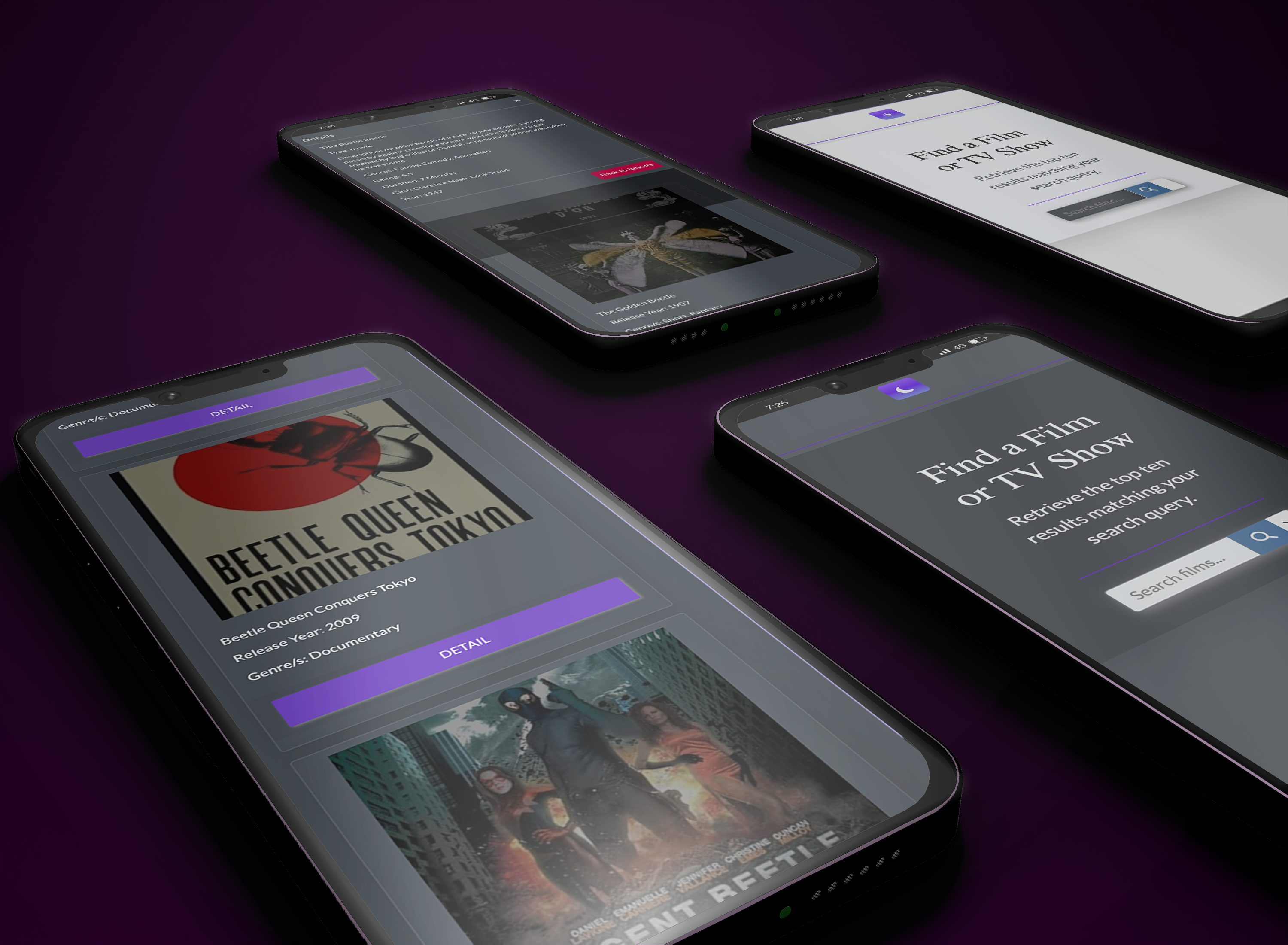 OMDB API for movie information.